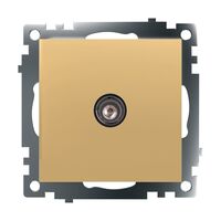 Розетка TV Катрин (золото) / Stekker GLS00-7108-08