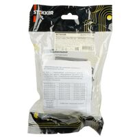 Розетка двойная без заземления с защитными шторками Катрин (графит) / Stekker GLS10-7113-06