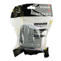 Розетка USB тип A Катрин (графит) / Stekker GLS10-7115-06