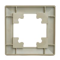 Рамка на 1 пост Катрин (золото, Light) / Stekker PFR00-7001-08