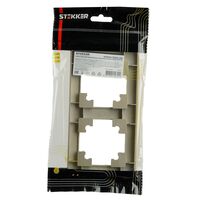 Рамка на 2 поста Катрин (золото, Light) / Stekker PFR00-7002-08