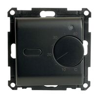 Терморегулятор механический Катрин (черный) / Stekker GLS00-7117-05