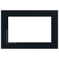 Рамка для двойной розетки Катрин (черный матовый, Matte) / Stekker GFR00-7012-05М