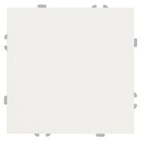 Переключатель одноклавишный Эмили (белый фарфор) / Stekker RSW10-5105-01