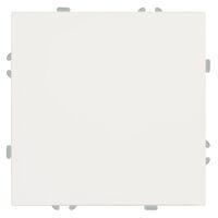 Переключатель перекрестный одноклавишный Эмили (белый фарфор) / Stekker RSW10-5110-01