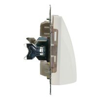 Кабельный вывод Катрин (белый) / Stekker GLS00-7116-01