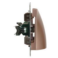 Кабельный вывод Катрин (шампань) / Stekker GLS00-7116-02