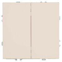 Переключатель двухклавишный Эмили (кашемир) / Stekker RSW10-5107-08