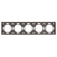 Рамка на 5 постов Эмили (антрацит) / Stekker PFR00-5005-09