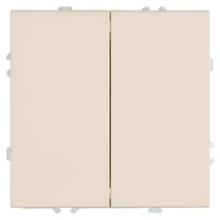 Переключатель перекрестный двухклавишный Эмили (кашемир) / Stekker RSW10-5111-08