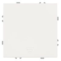 Выключатель одноклавишный самовозвратный Эмили (белый фарфор) / Stekker RSW10-5112-01