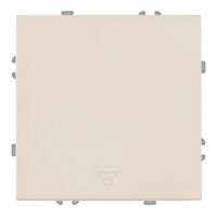 Выключатель одноклавишный самовозвратный Эмили (кашемир) / Stekker RSW10-5112-08