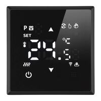 Терморегулятор Wi-Fi 250В, 3500Вт (черный уголь) / RSW00-5119-05