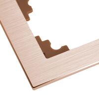 Рамка на 2 поста Катрин (шампань, Strong) / Stekker MFR00-7002-02