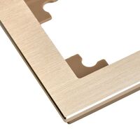 Рамка на 3 поста Катрин (шампань, Strong) / Stekker MFR00-7003-02