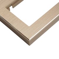 Рамка для двойной розетки Катрин (шампань, Strong) / Stekker MFR00-7012-02