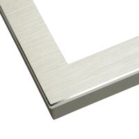 Рамка для двойной розетки Катрин (серебро, Strong) / Stekker MFR00-7012-03