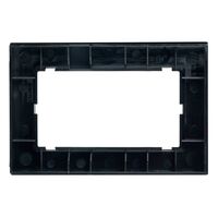 Рамка для двойной розетки Катрин (черный, Strong) / Stekker MFR00-7012-05