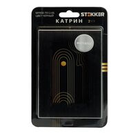 Рамка для двойной розетки Катрин (черный, Strong) / Stekker MFR00-7012-05
