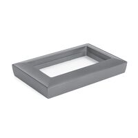 Рамка для двойной розетки Катрин (графит, Light) / Stekker PFR00-7012-06