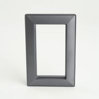 Рамка для двойной розетки Катрин (графит, Light) / Stekker PFR00-7012-06
