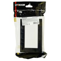Рамка для двойной розетки Катрин (черный, Light) / Stekker PFR00-7012-05