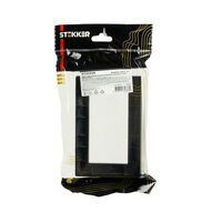 Рамка для двойной розетки Катрин (черный, Light) / Stekker PFR00-7012-05