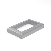 Рамка для двойной розетки Катрин (серебро, Light) / Stekker PFR00-7012-03