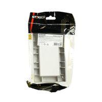 Рамка для двойной розетки Катрин (серебро, Light) / Stekker PFR00-7012-03