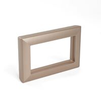 Рамка для двойной розетки Катрин (шампань, Light) / Stekker PFR00-7012-02