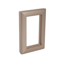 Рамка для двойной розетки Катрин (шампань, Light) / Stekker PFR00-7012-02