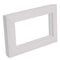 Рамка для двойной розетки Катрин (белый, Light) / Stekker PFR00-7012-01