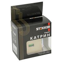 Розетка USB тип A+C Катрин (золото) / Stekker GLS10-7116-08
