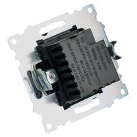 Розетка USB тип A+C Катрин (черный) / Stekker GLS10-7116-05