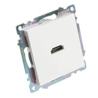 Розетка HDMI Катрин (белый) / Stekker GLS00-7118-01