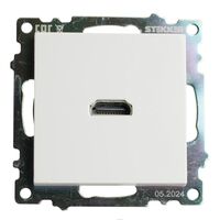 Розетка HDMI Катрин (белый) / Stekker GLS00-7118-01