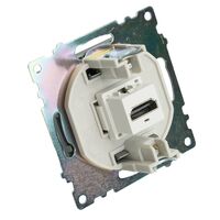 Розетка HDMI Катрин (графит) / Stekker GLS00-7118-06