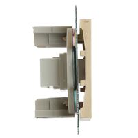 Розетка HDMI Катрин (золото) / Stekker GLS00-7118-08