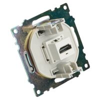 Розетка HDMI Катрин (серебро) / Stekker GLS00-7118-03