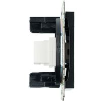 Розетка HDMI Катрин (черный) / Stekker GLS00-7118-05