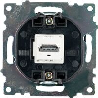 Розетка HDMI Катрин (черный) / Stekker GLS00-7118-05