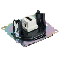 Розетка HDMI Катрин (черный) / Stekker GLS00-7118-05