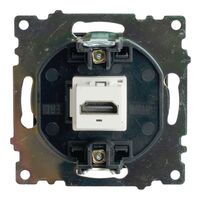 Розетка HDMI Катрин (черный) / Stekker GLS00-7118-05