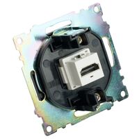 Розетка HDMI Катрин (черный) / Stekker GLS00-7118-05