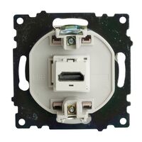 Розетка HDMI Катрин (шампань) / Stekker GLS00-7118-02