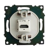 Розетка HDMI Катрин (шоколад) / Stekker GLS00-7118-04