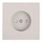 Розетка без заземления с защитными шторками Мия (пудровый жемчуг) / Stekker RST16-3109-08