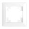Рамка на 1 пост Катрин (белый, Light) / Stekker PFR00-7001-01