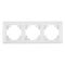 Рамка на 3 поста Катрин (белый, Light) / Stekker PFR00-7003-01