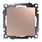 Переключатель перекрестный одноклавишный Катрин (шампань) / Stekker GLS10-7110-02